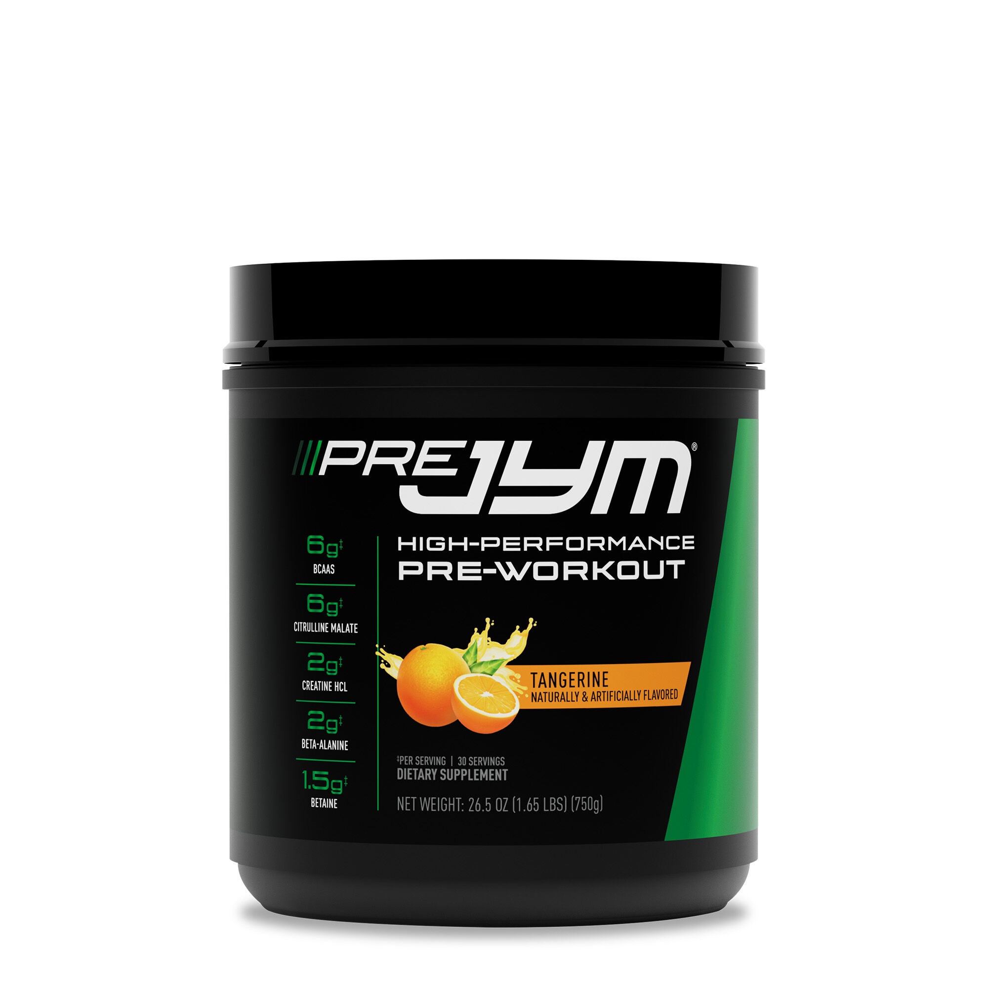 Pre Jym PreWorkout Tangerine 1.65 lb. Tangerine GNC